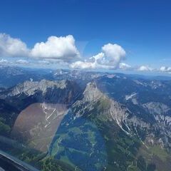 Flugwegposition um 10:52:38: Aufgenommen in der Nähe von Gaishorn am See, Österreich in 2526 Meter